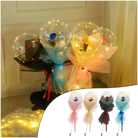 LED Balloon Rose Bouquet